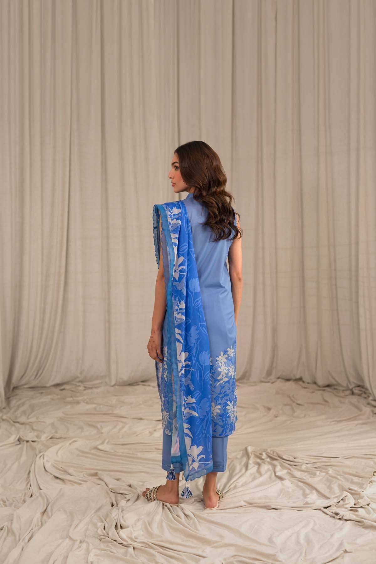 Sahar | Print Edit SS24 | P-02 - Pakistani Designer Dress - by Sahar | Type: Luxury - 100% Original at Saira Sultan