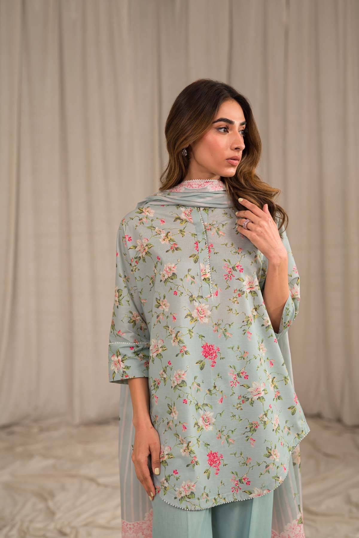 Sahar | Print Edit SS24 | P-03 - Pakistani Designer Dress - by Sahar | Type: Luxury - 100% Original at Saira Sultan