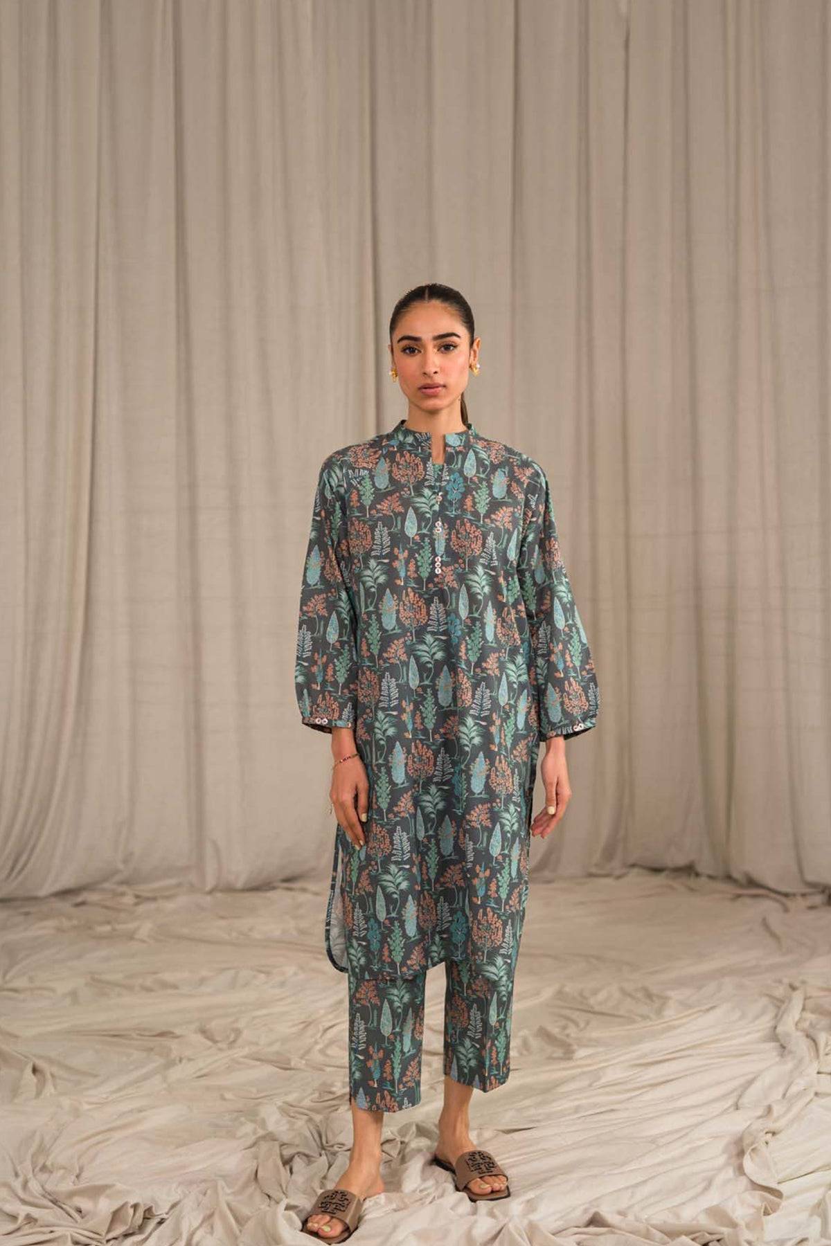Sahar | Print Edit SS24 | P-17 - Pakistani Designer Dress - by Sahar | Type: Luxury - 100% Original at Saira Sultan