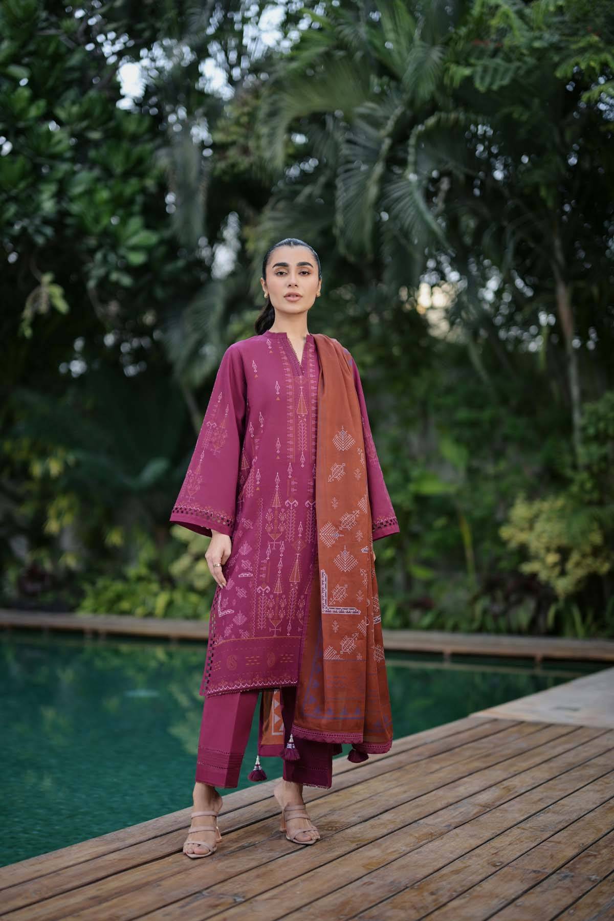 Sahar | Print Edit SS24 | P-25 - Pakistani Designer Dress - by Sahar | Type: Luxury - 100% Original at Saira Sultan