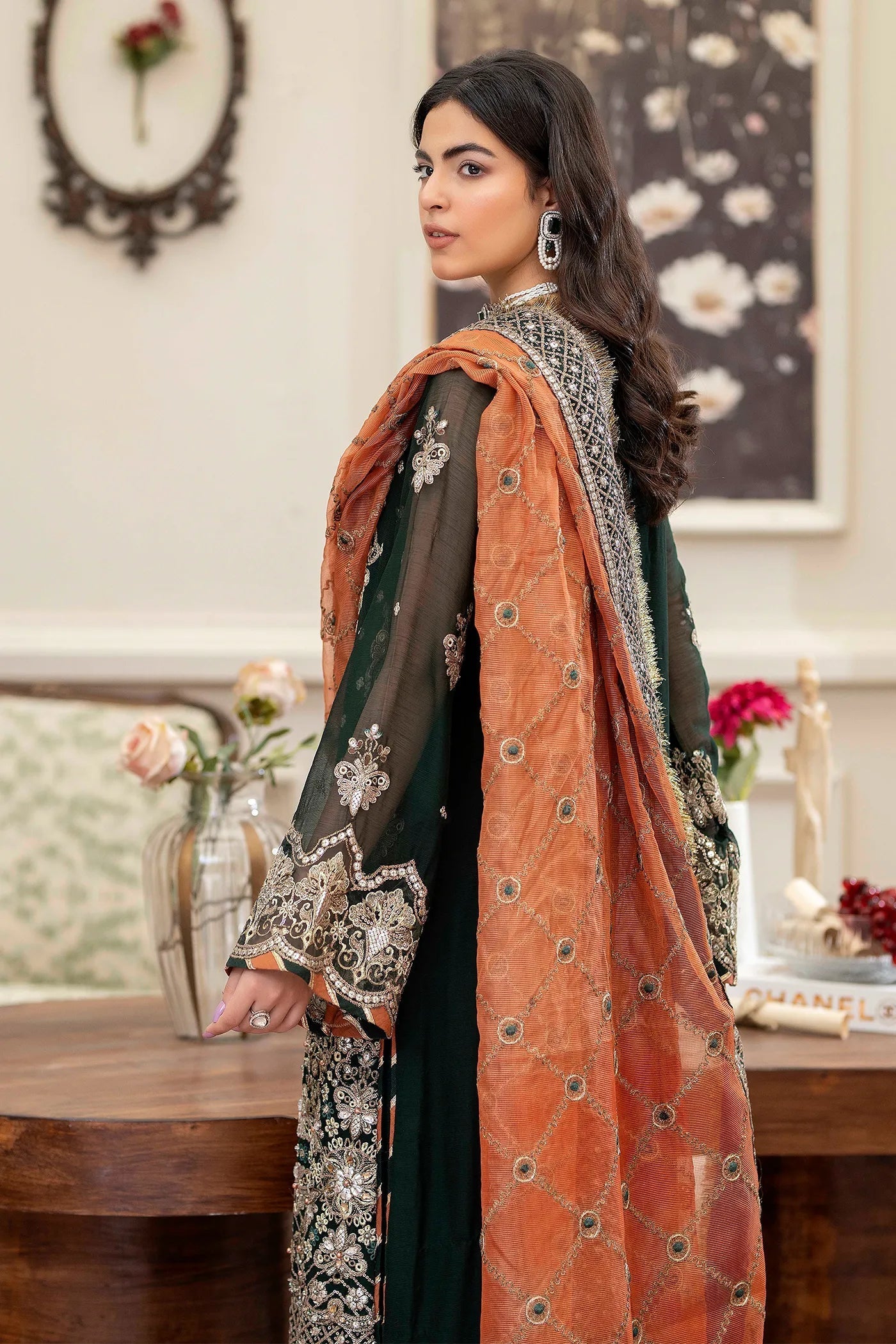 Adans Libas | Saleeqa Chiffon 25 | SALEEQA 7512 - Pakistani Designer Dress - by Adans Libas - Type : Ladies Clothes - 100% Original at Saira Sultan
