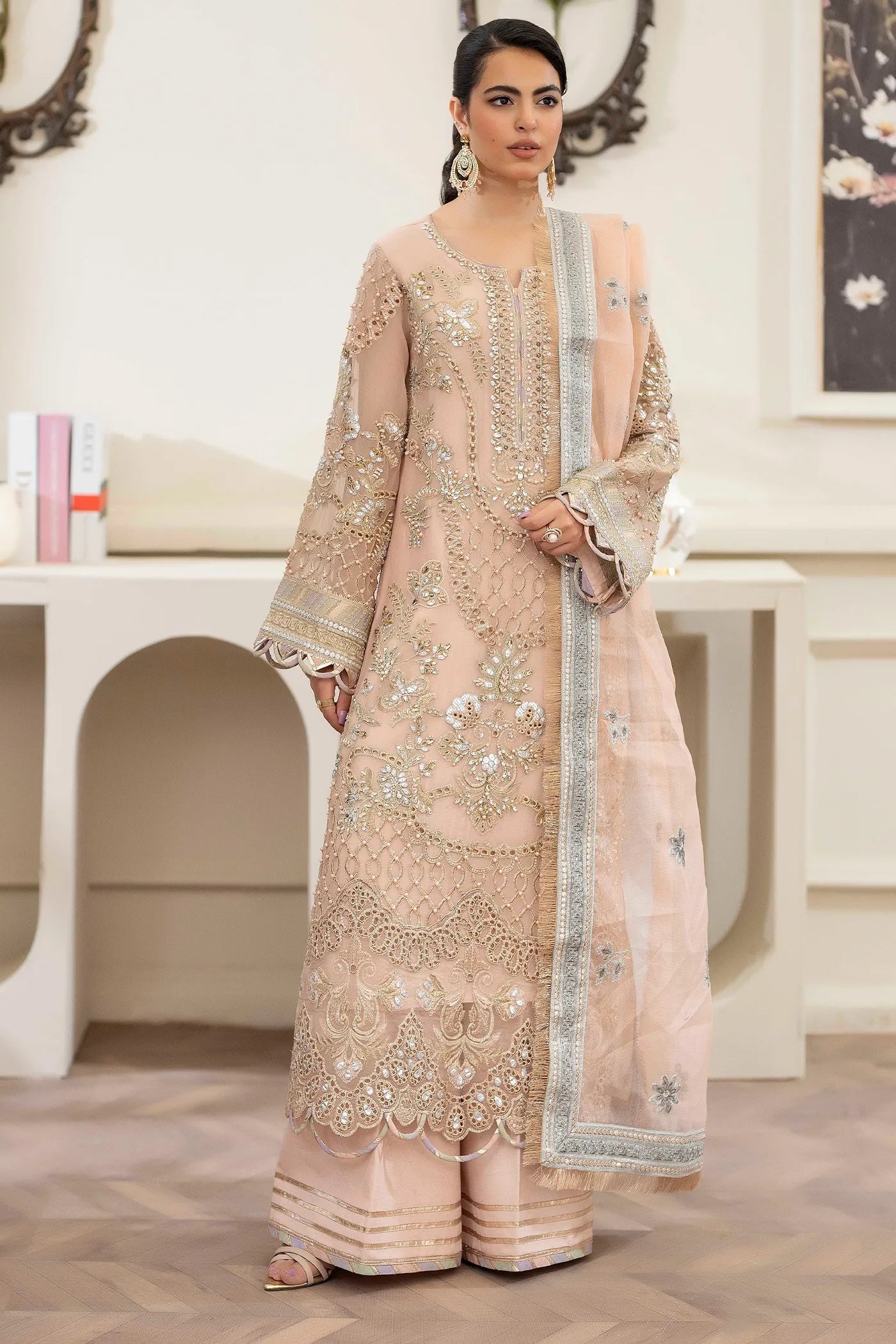 Adans Libas | Saleeqa Chiffon 25 | SALEEQA 7510 - Pakistani Designer Dress - by Adans Libas - Type : Ladies Clothes - 100% Original at Saira Sultan