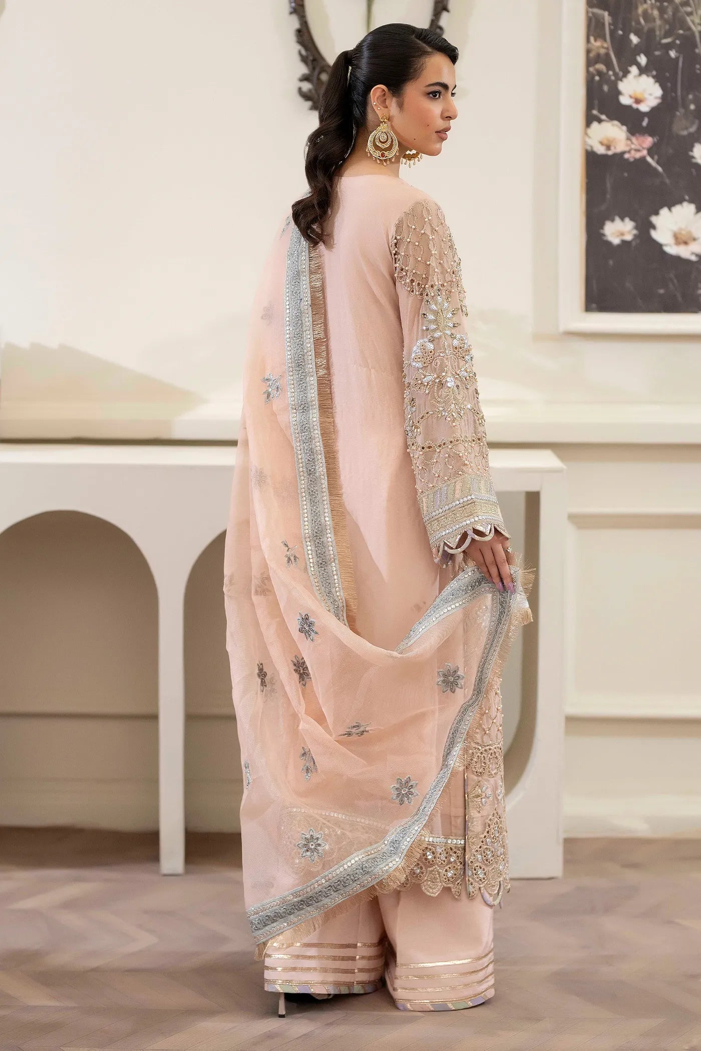 Adans Libas | Saleeqa Chiffon 25 | SALEEQA 7510 - Pakistani Designer Dress - by Adans Libas - Type : Ladies Clothes - 100% Original at Saira Sultan