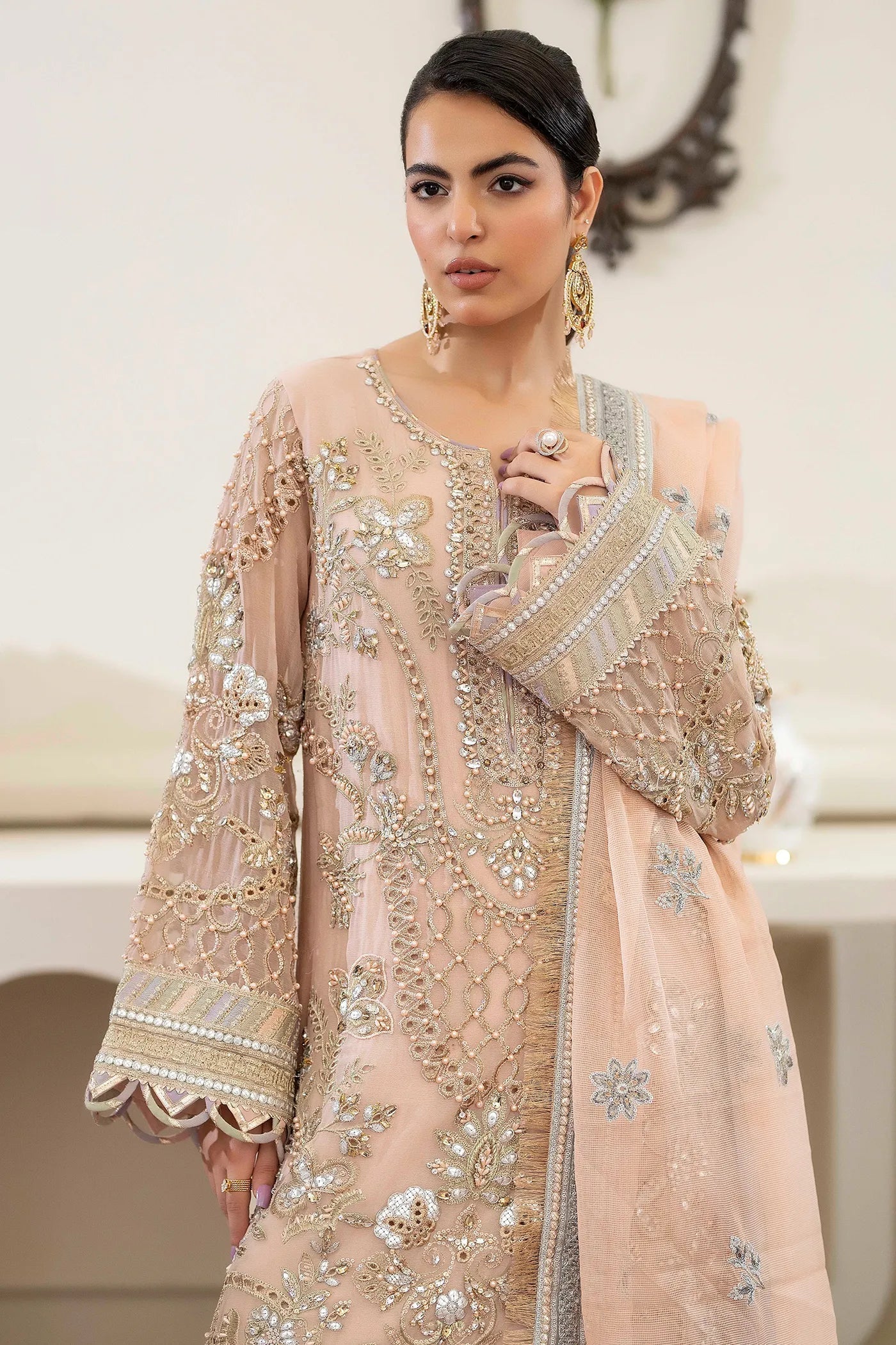 Adans Libas | Saleeqa Chiffon 25 | SALEEQA 7510 - Pakistani Designer Dress - by Adans Libas - Type : Ladies Clothes - 100% Original at Saira Sultan