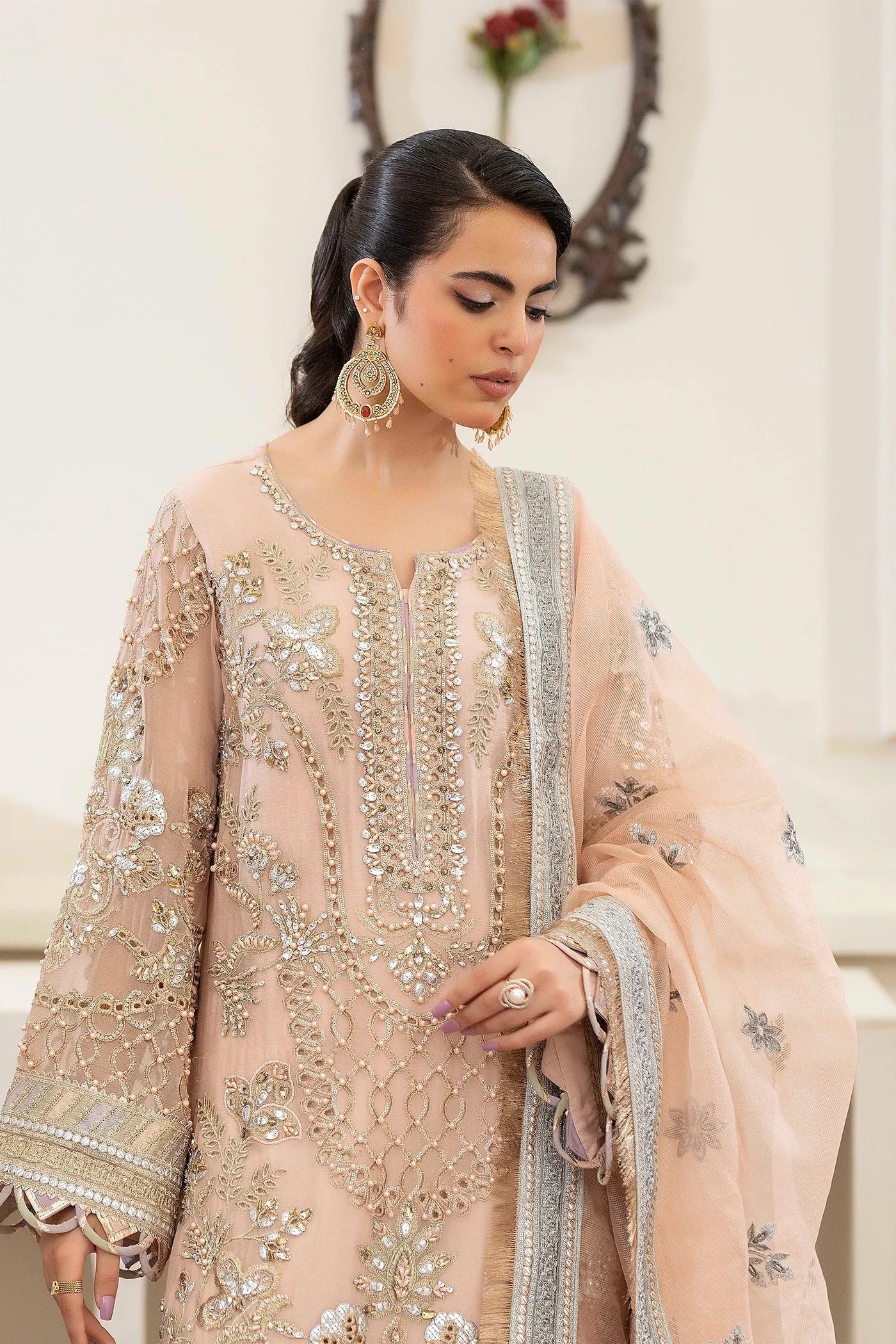Adans Libas | Saleeqa Chiffon 25 | SALEEQA 7510 - Pakistani Designer Dress - by Adans Libas - Type : Ladies Clothes - 100% Original at Saira Sultan