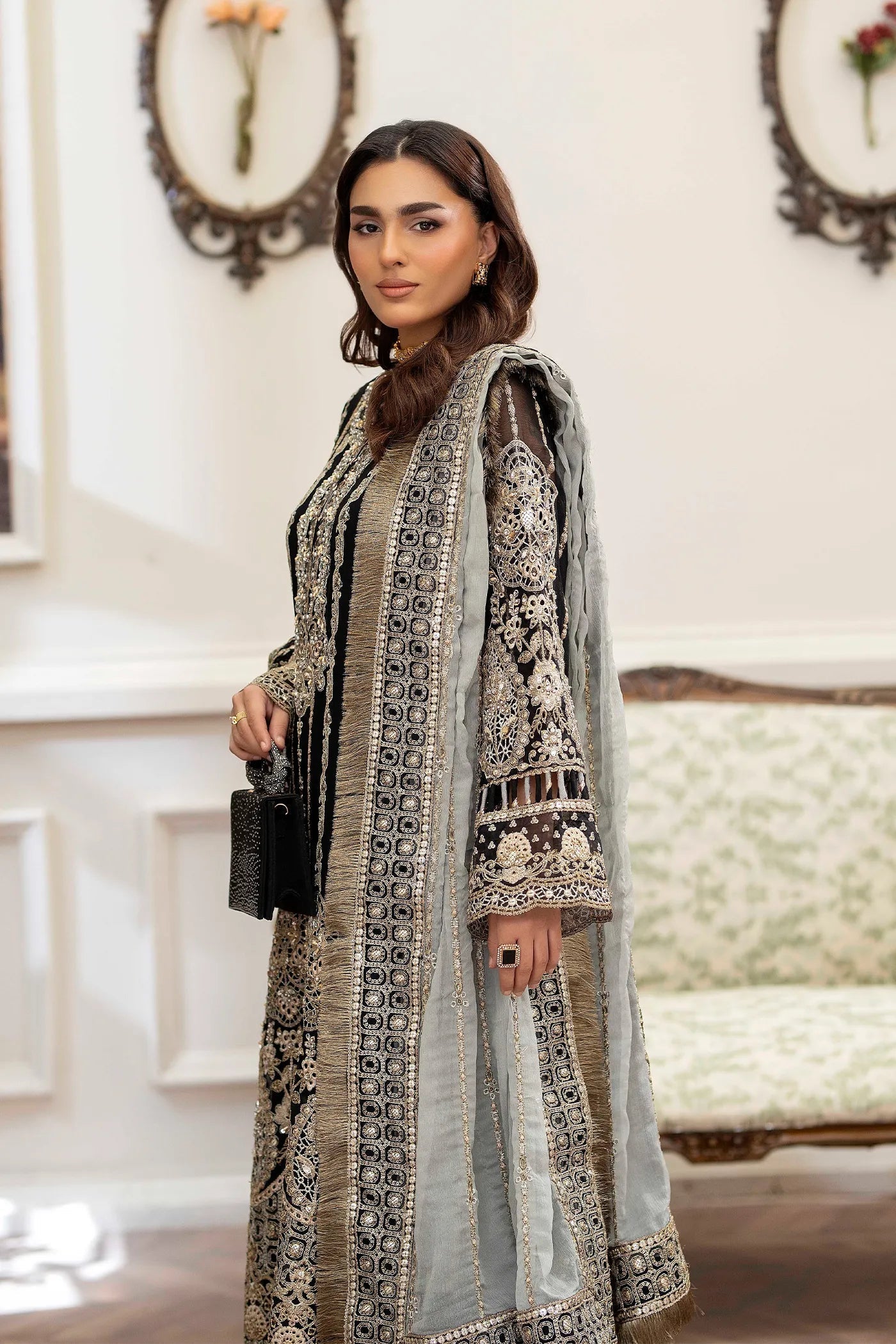 Adans Libas | Saleeqa Chiffon 25 | SALEEQA 7514 - Pakistani Designer Dress - by Adans Libas - Type : Ladies Clothes - 100% Original at Saira Sultan
