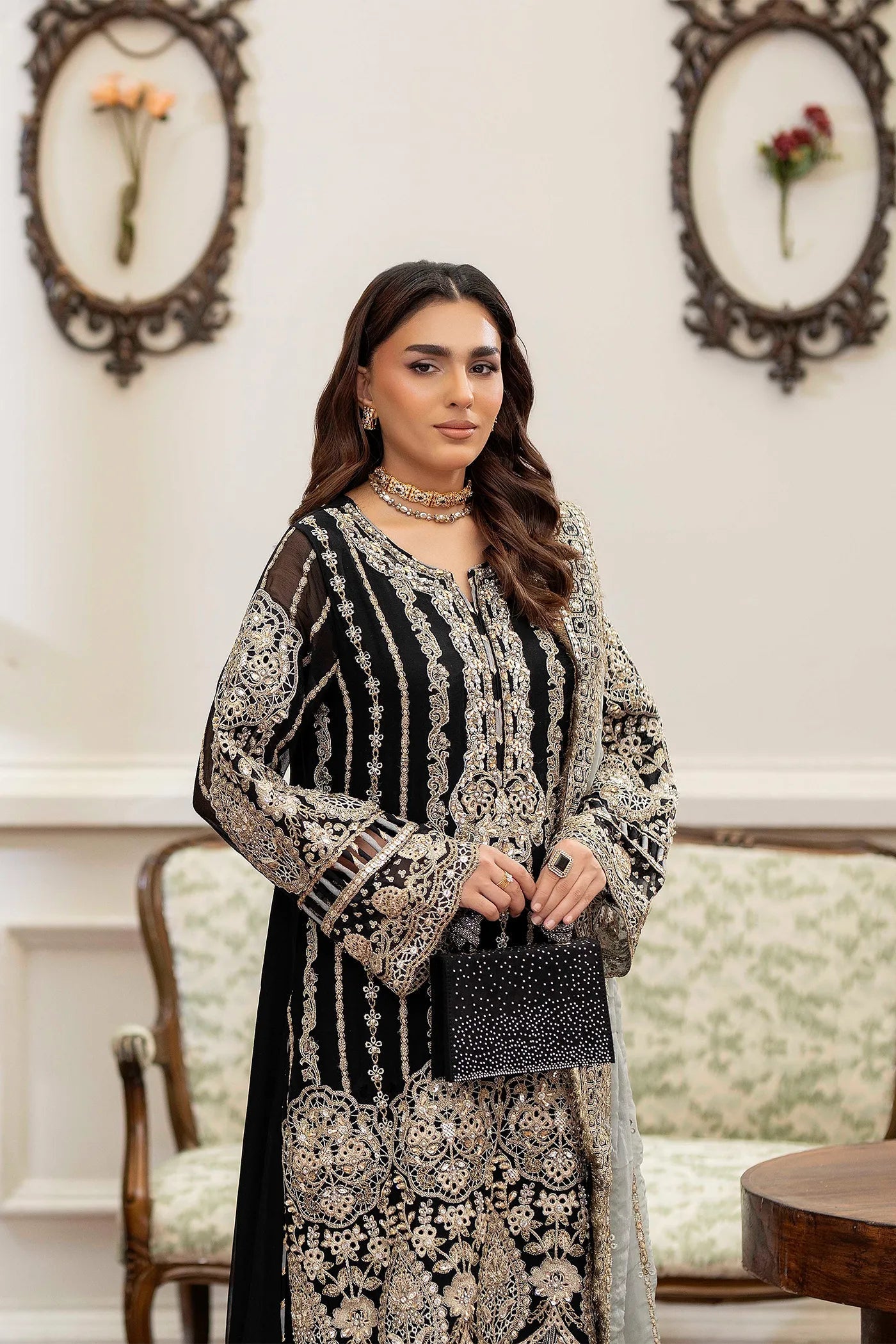Adans Libas | Saleeqa Chiffon 25 | SALEEQA 7514 - Pakistani Designer Dress - by Adans Libas - Type : Ladies Clothes - 100% Original at Saira Sultan