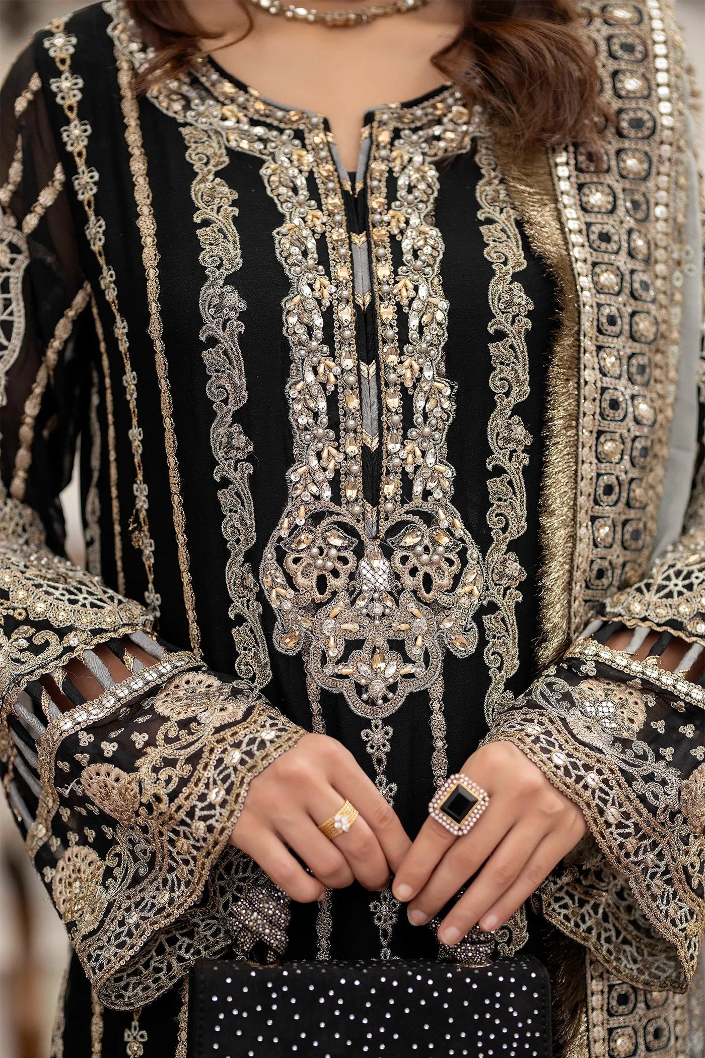 Adans Libas | Saleeqa Chiffon 25 | SALEEQA 7514 - Pakistani Designer Dress - by Adans Libas - Type : Ladies Clothes - 100% Original at Saira Sultan