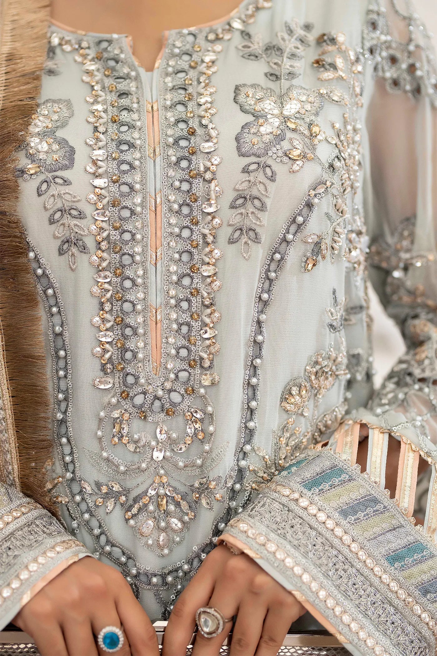 Adans Libas | Saleeqa Chiffon 25 |SALEEQA 7519 - Pakistani Designer Dress - by Adans Libas - Type : Ladies Clothes - 100% Original at Saira Sultan