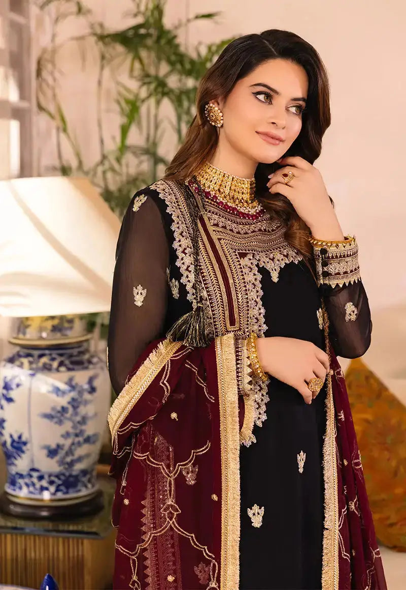 Asim Jofa | Maahru Noorie and Meerub | AJSM-37 - Pakistani Designer Dress - by Asim Jofa | Type: Formal - 100% Original at Saira Sultan
