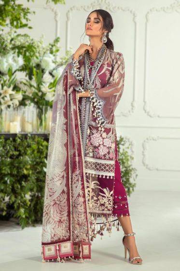 Sana Safinaz | Nura Festive | 124 - Pakistani Designer Dress - by Sana Safinaz | Type: Formal - 100% Original at Saira Sultan