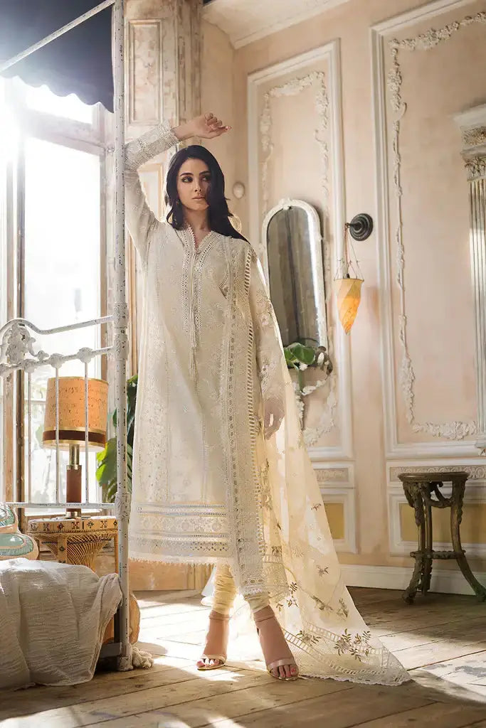 Sobia Nazir | Luxury Lawn 2023 | 11A - Pakistani Designer Dress - by Sobia Nazir | Type: Luxury - 100% Original at Saira Sultan