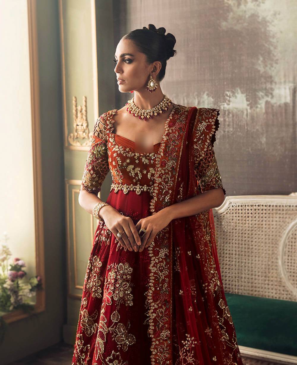 Republicwomenswear | Claire De Lune Wedding 2022 | Un Conquelicot - Pakistani Designer Dress - by Republic Womenswear | Type: Formal - 100% Original at Saira Sultan