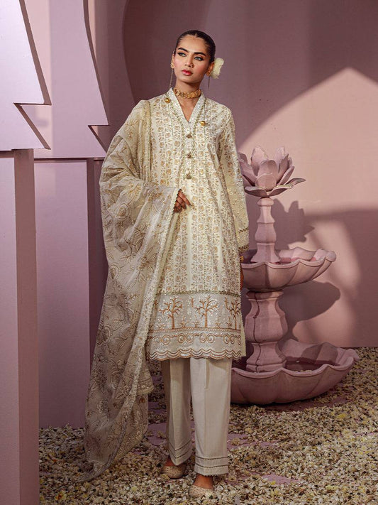 Salitex | Eid Edition | D26 - Pakistani Designer Dress - by Salitex | Type: Luxury - 100% Original at Saira Sultan