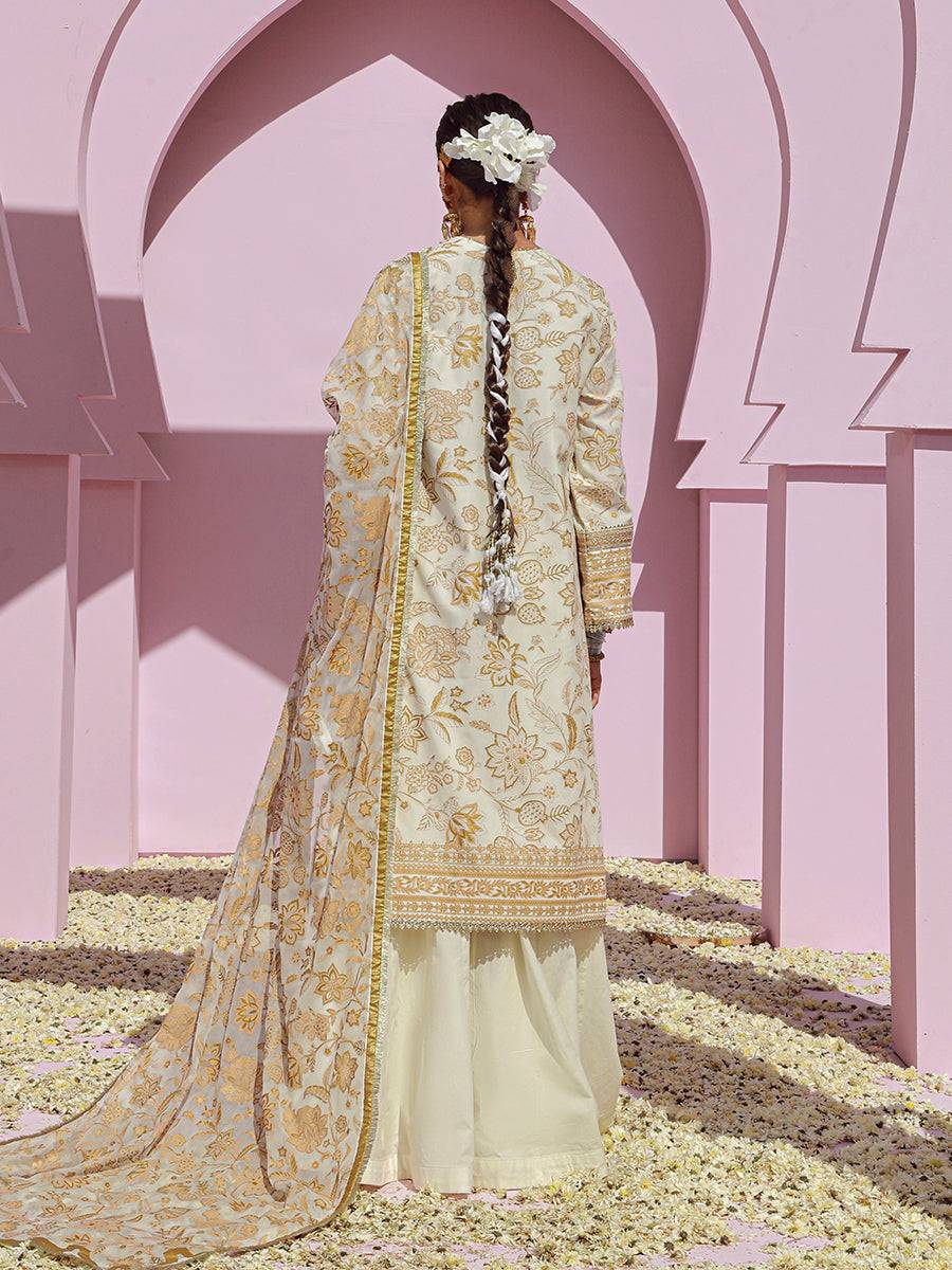 Salitex | Eid Edition | D28 - Pakistani Designer Dress - by Salitex | Type: Luxury - 100% Original at Saira Sultan