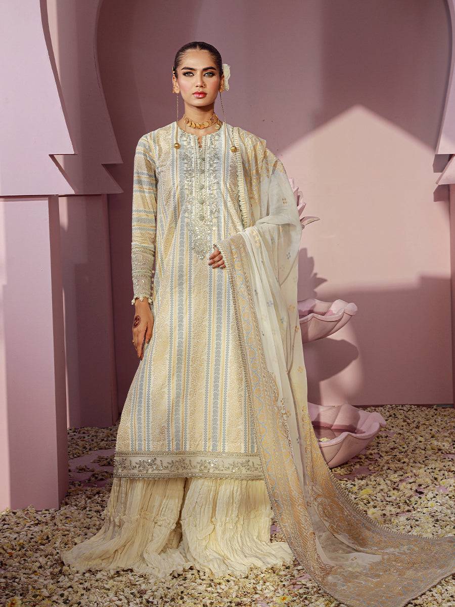 Salitex | Eid Edition | D29 - Pakistani Designer Dress - by Salitex | Type: Luxury - 100% Original at Saira Sultan
