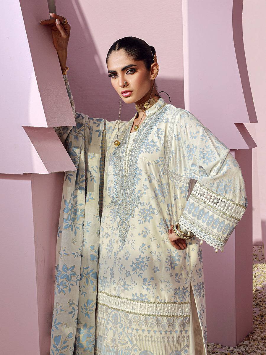 Salitex | Eid Edition | D33 - Pakistani Designer Dress - by Salitex | Type: Luxury - 100% Original at Saira Sultan