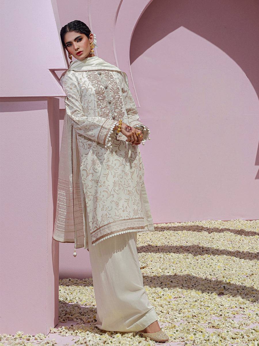 Salitex | Eid Edition | D31 - Pakistani Designer Dress - by Salitex | Type: Luxury - 100% Original at Saira Sultan