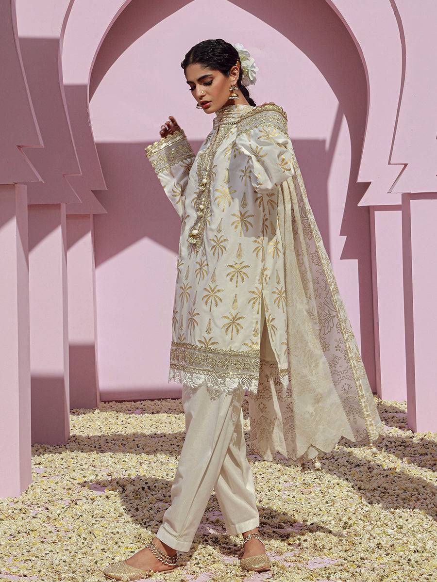 Salitex | Eid Edition | D34 - Pakistani Designer Dress - by Salitex | Type: Luxury - 100% Original at Saira Sultan