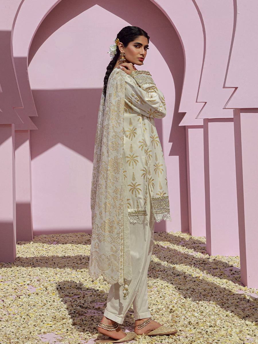 Salitex | Eid Edition | D34 - Pakistani Designer Dress - by Salitex | Type: Luxury - 100% Original at Saira Sultan