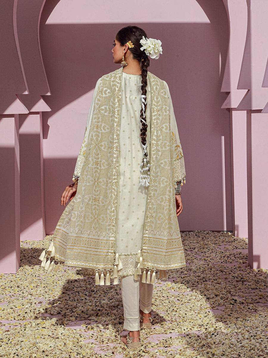 Salitex | Eid Edition | D32 - Pakistani Designer Dress - by Salitex | Type: Luxury - 100% Original at Saira Sultan