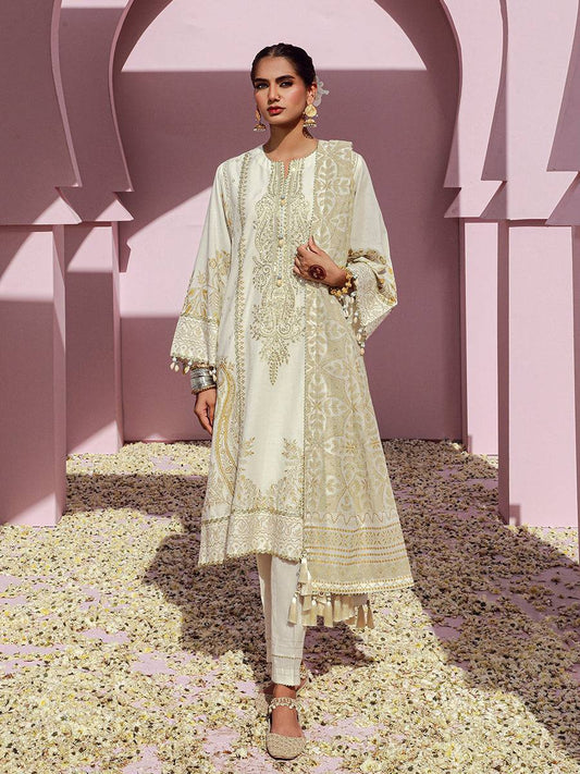 Salitex | Eid Edition | D32 - Pakistani Designer Dress - by Salitex | Type: Luxury - 100% Original at Saira Sultan