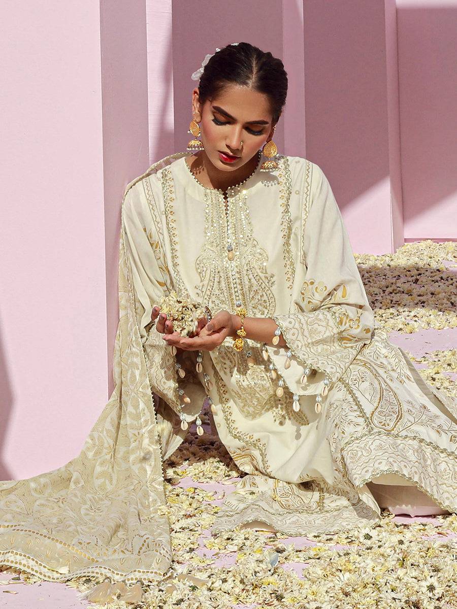 Salitex | Eid Edition | D32 - Pakistani Designer Dress - by Salitex | Type: Luxury - 100% Original at Saira Sultan
