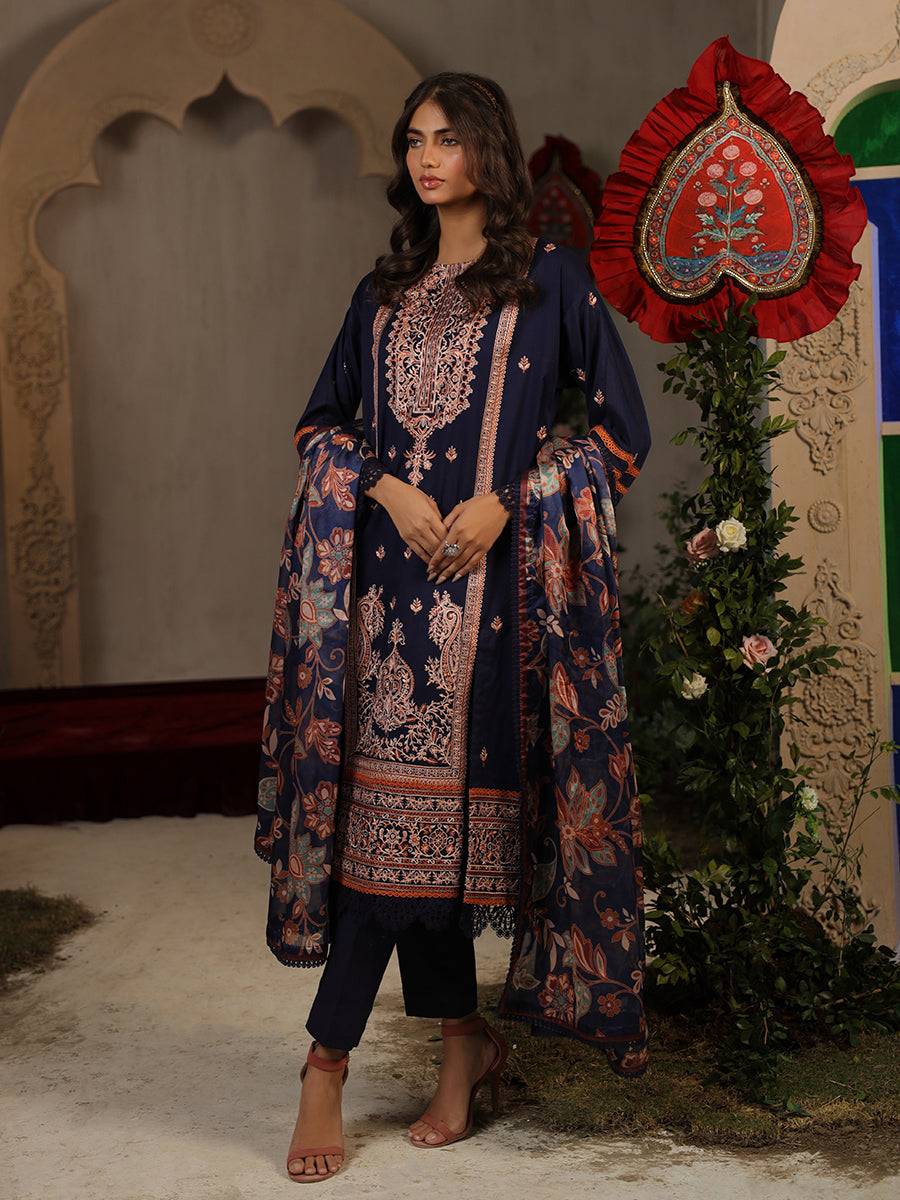 Salitex | Eid Edition | D17 - Pakistani Designer Dress - by Salitex | Type: Luxury - 100% Original at Saira Sultan