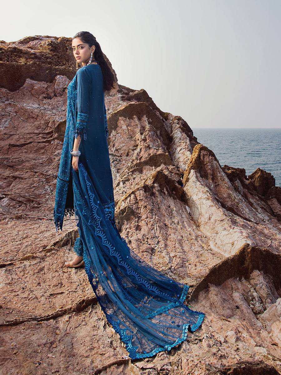 Salitex | Luxury Wear 24 | 25 - Pakistani Designer Dress - by Salitex | Type: Luxury - 100% Original at Saira Sultan