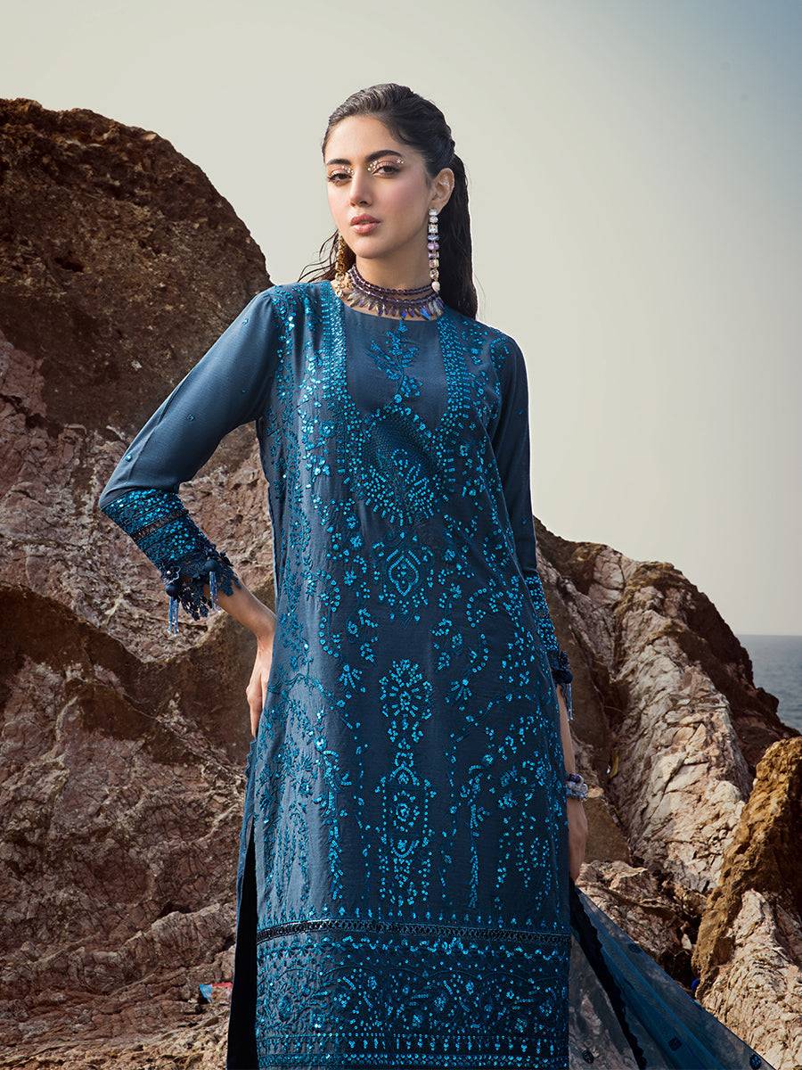 Salitex | Luxury Wear 24 | 25 - Pakistani Designer Dress - by Salitex | Type: Luxury - 100% Original at Saira Sultan