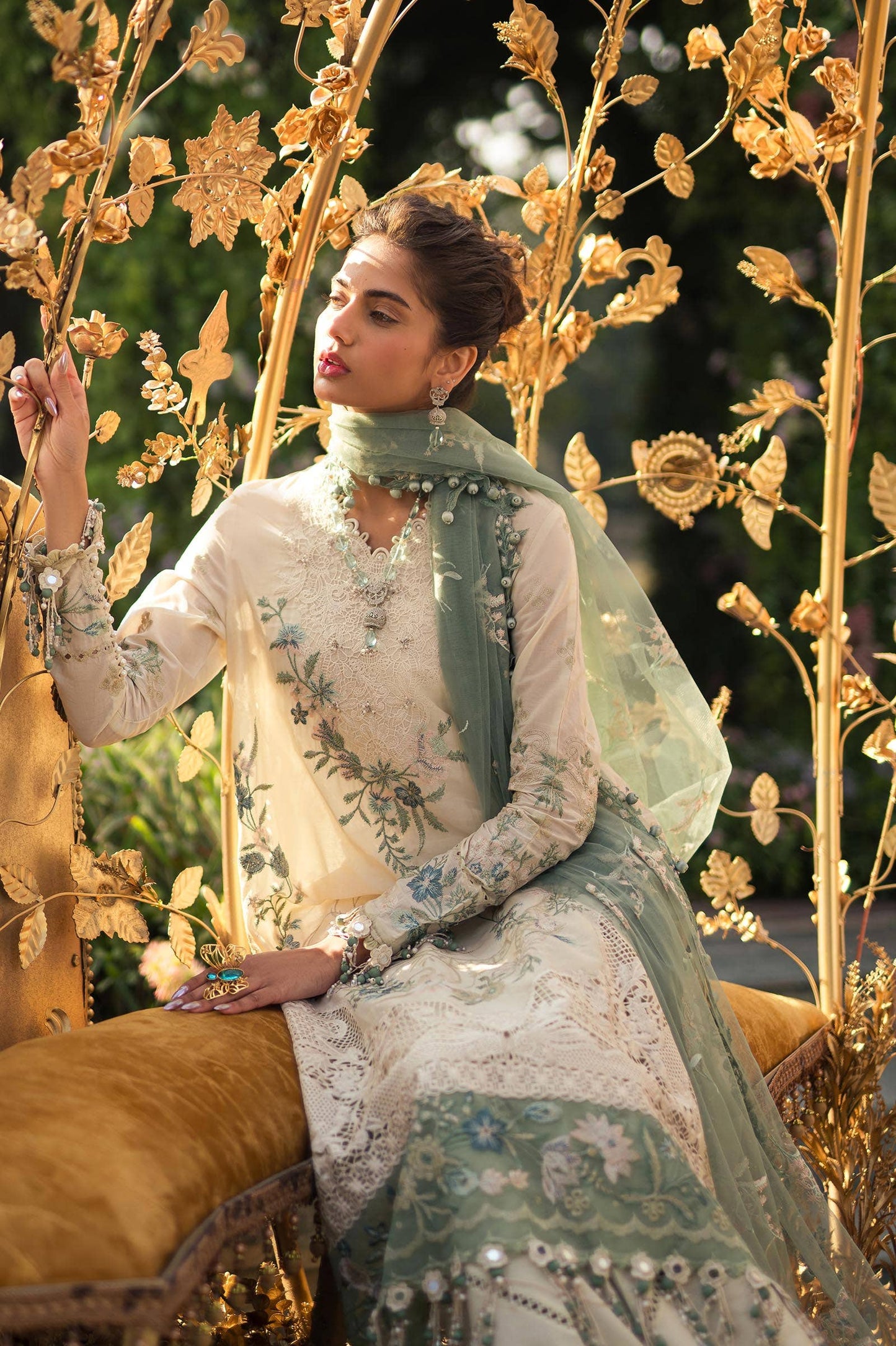 Sana Safinaz | Luxury Collection 24 | L241-003A-3CT - Pakistani Designer Dress - by Sana Safinaz | Type: Luxury - 100% Original at Saira Sultan