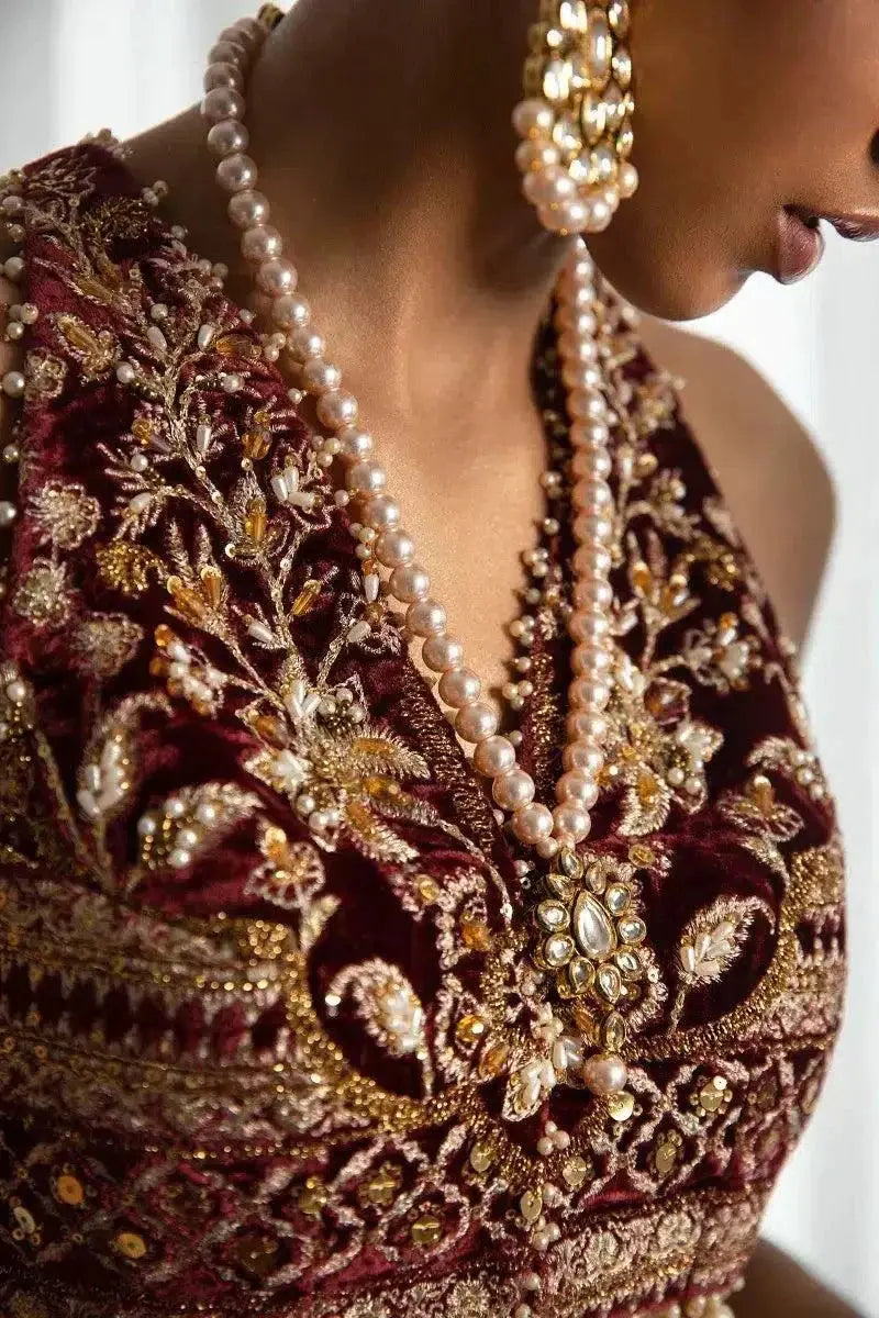 Sana Safinaz | Nura Festive 2023 | N232-003-CL - Pakistani Designer Dress - by Sana Safinaz | Type: Bridal - 100% Original at Saira Sultan