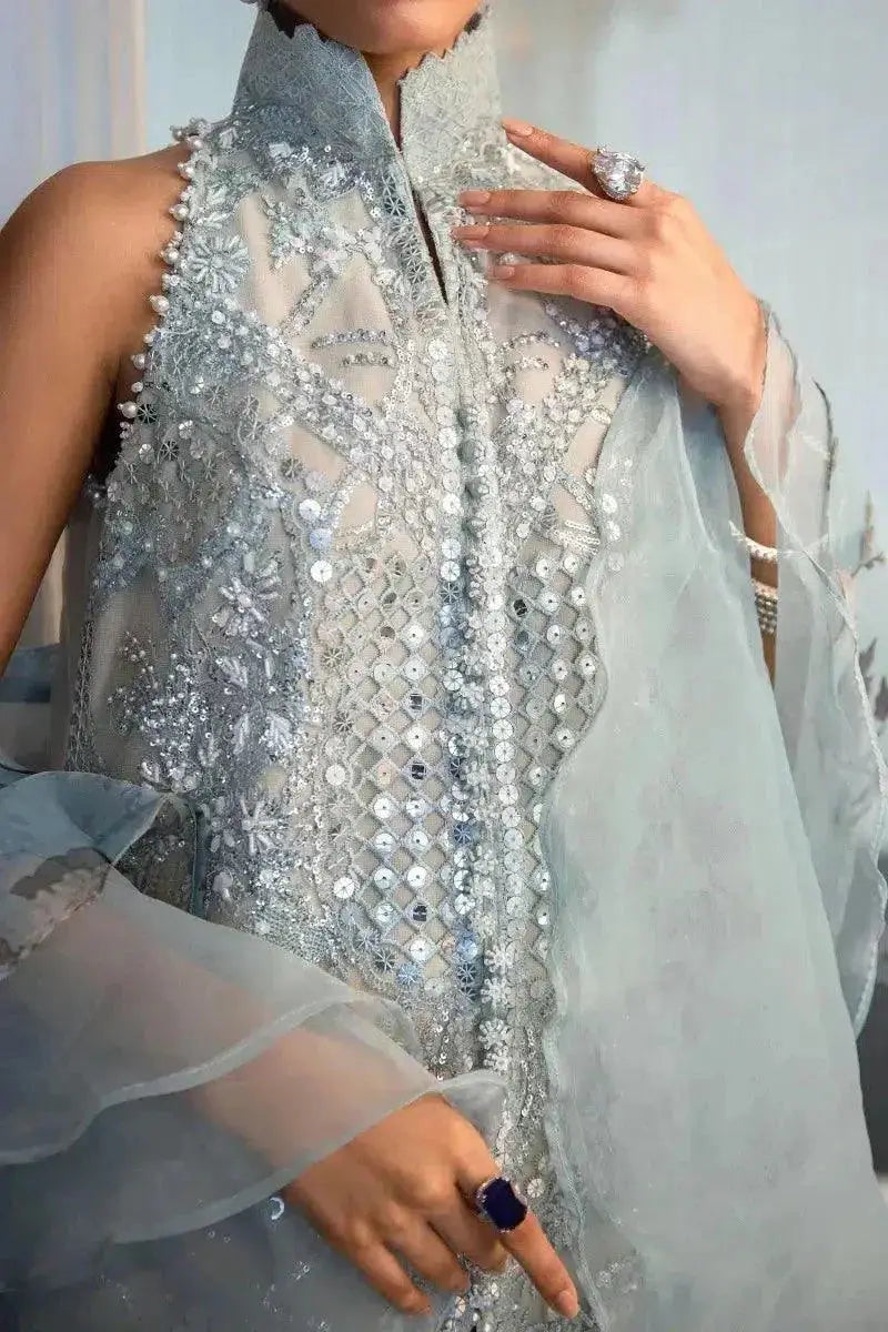 Sana Safinaz | Nura Festive 2023 | N232-006-CH - Pakistani Designer Dress - by Sana Safinaz | Type: Bridal - 100% Original at Saira Sultan