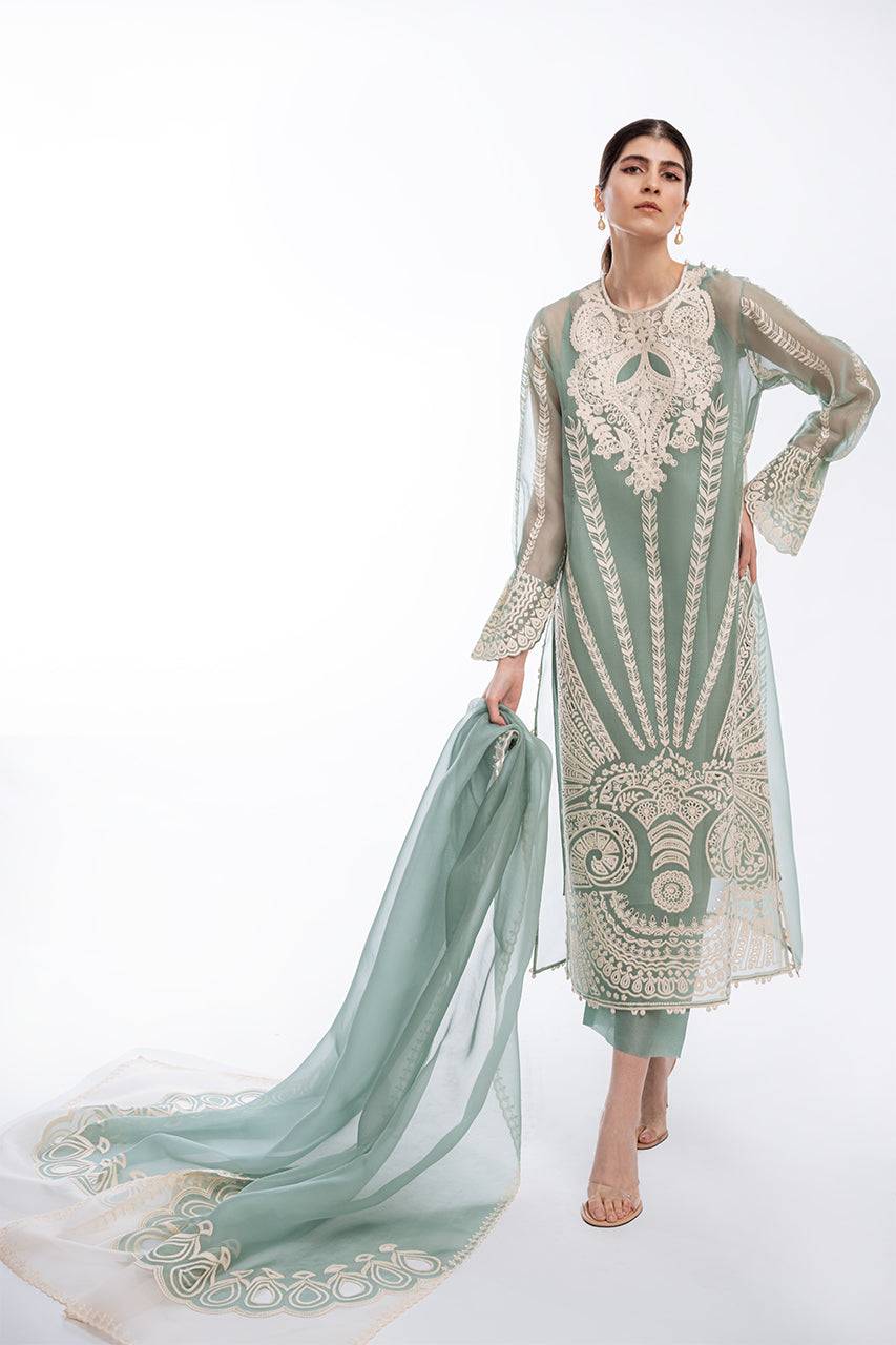 Sania Maskatiya | Eid Collection | Layan (B) - Pakistani Designer Dress - by Sania Maskatiya | Type: Formal - 100% Original at Saira Sultan