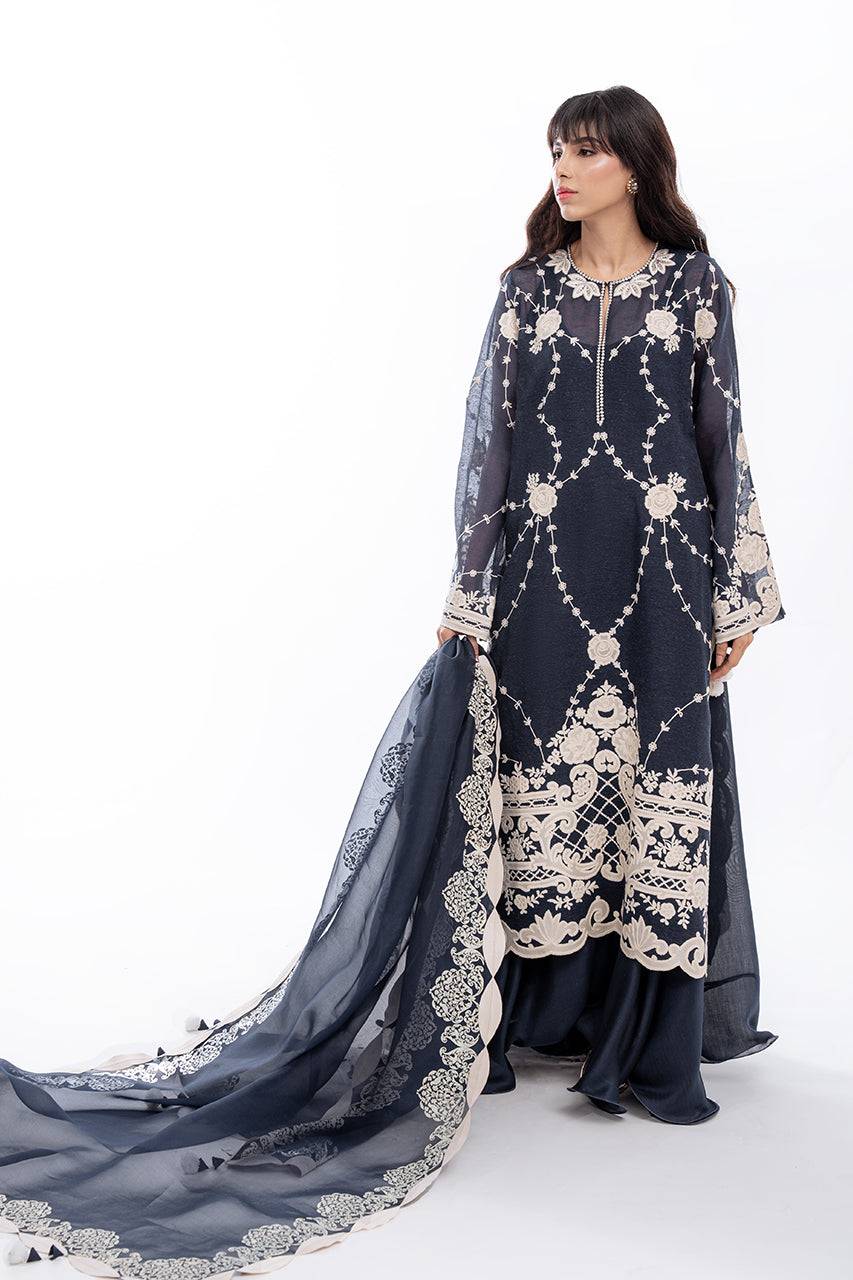 Sania Maskatiya | Eid Collection | Bahar (B) - Pakistani Designer Dress - by Sania Maskatiya | Type: Formal - 100% Original at Saira Sultan