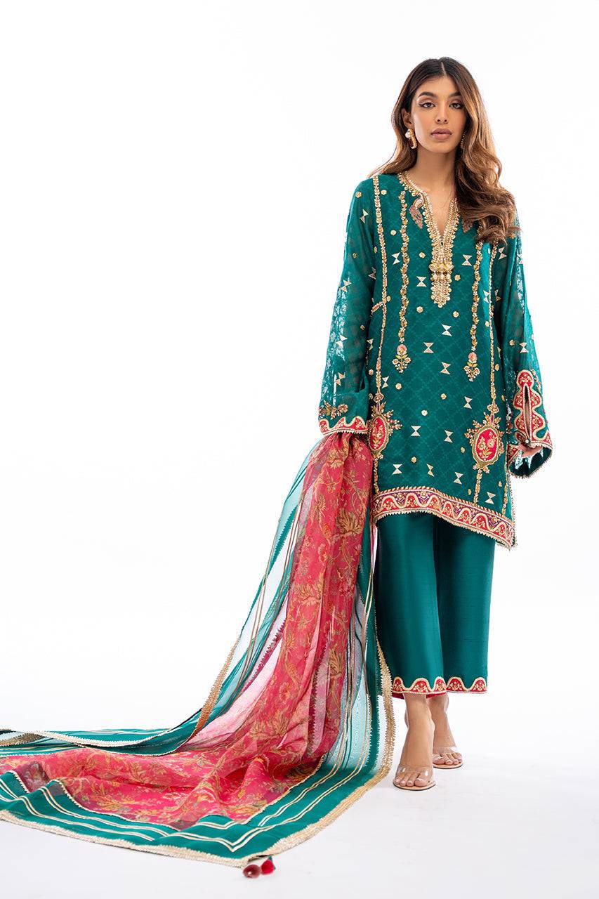 Sania Maskatiya | Eid Collection | Kinza - Pakistani Designer Dress - by Sania Maskatiya | Type: Formal - 100% Original at Saira Sultan