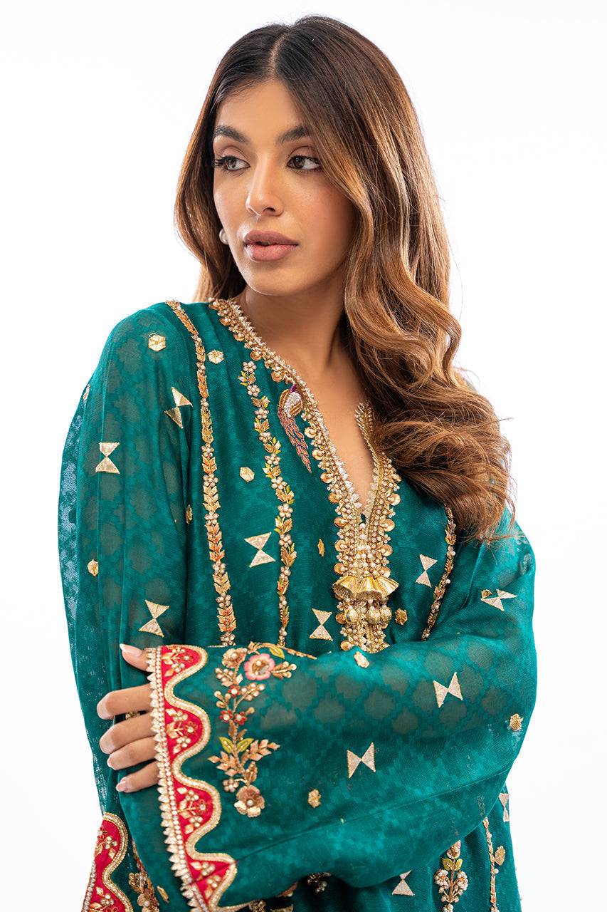Sania Maskatiya | Eid Collection | Kinza - Pakistani Designer Dress - by Sania Maskatiya | Type: Formal - 100% Original at Saira Sultan