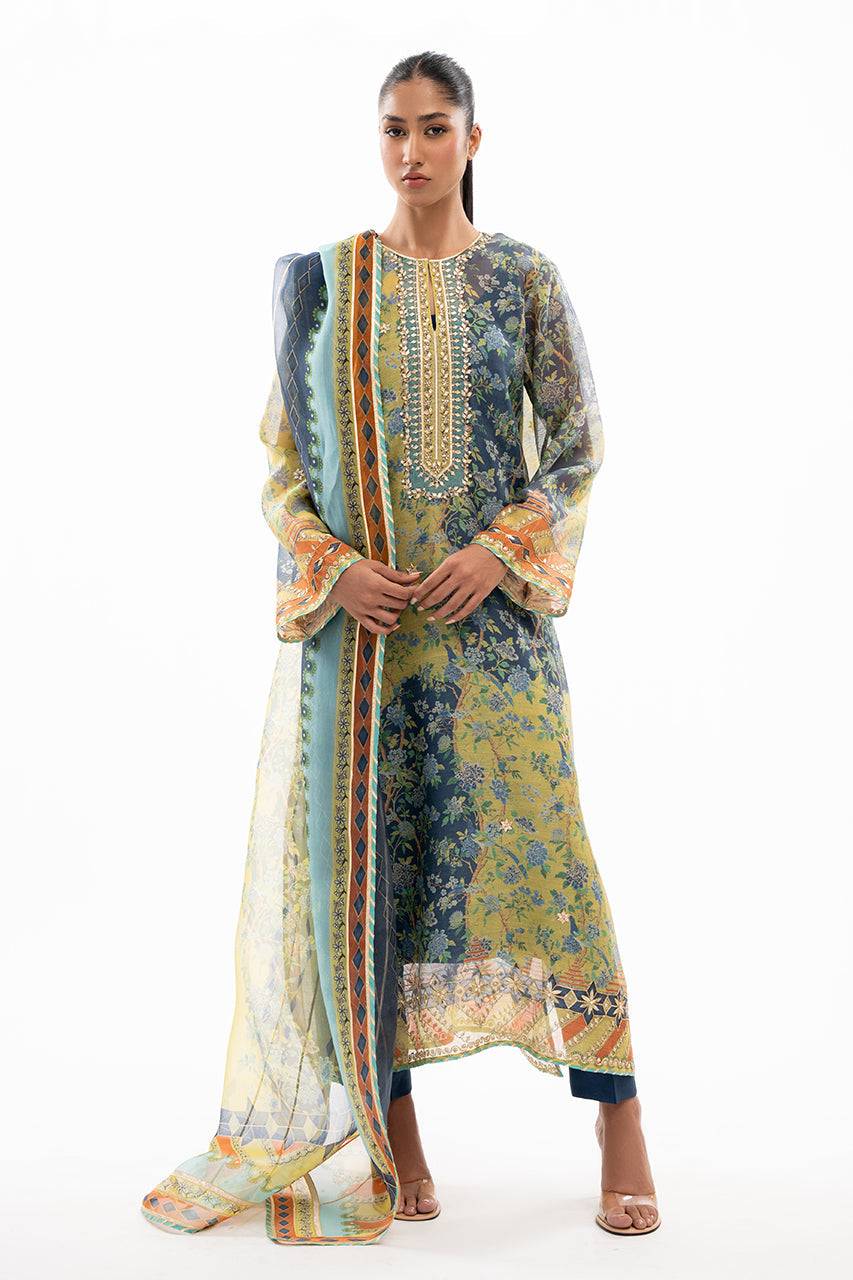 Sania Maskatiya | Eid Collection | Ain - Pakistani Designer Dress - by Sania Maskatiya | Type: Formal - 100% Original at Saira Sultan