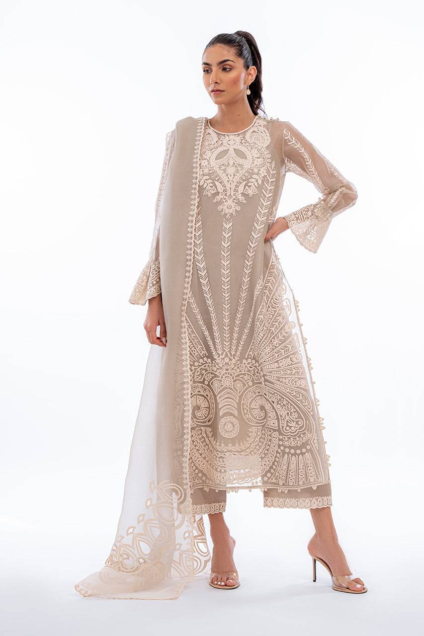 Sania Maskatiya | Eid Collection | Layan (A) - Pakistani Designer Dress - by Sania Maskatiya | Type: Formal - 100% Original at Saira Sultan