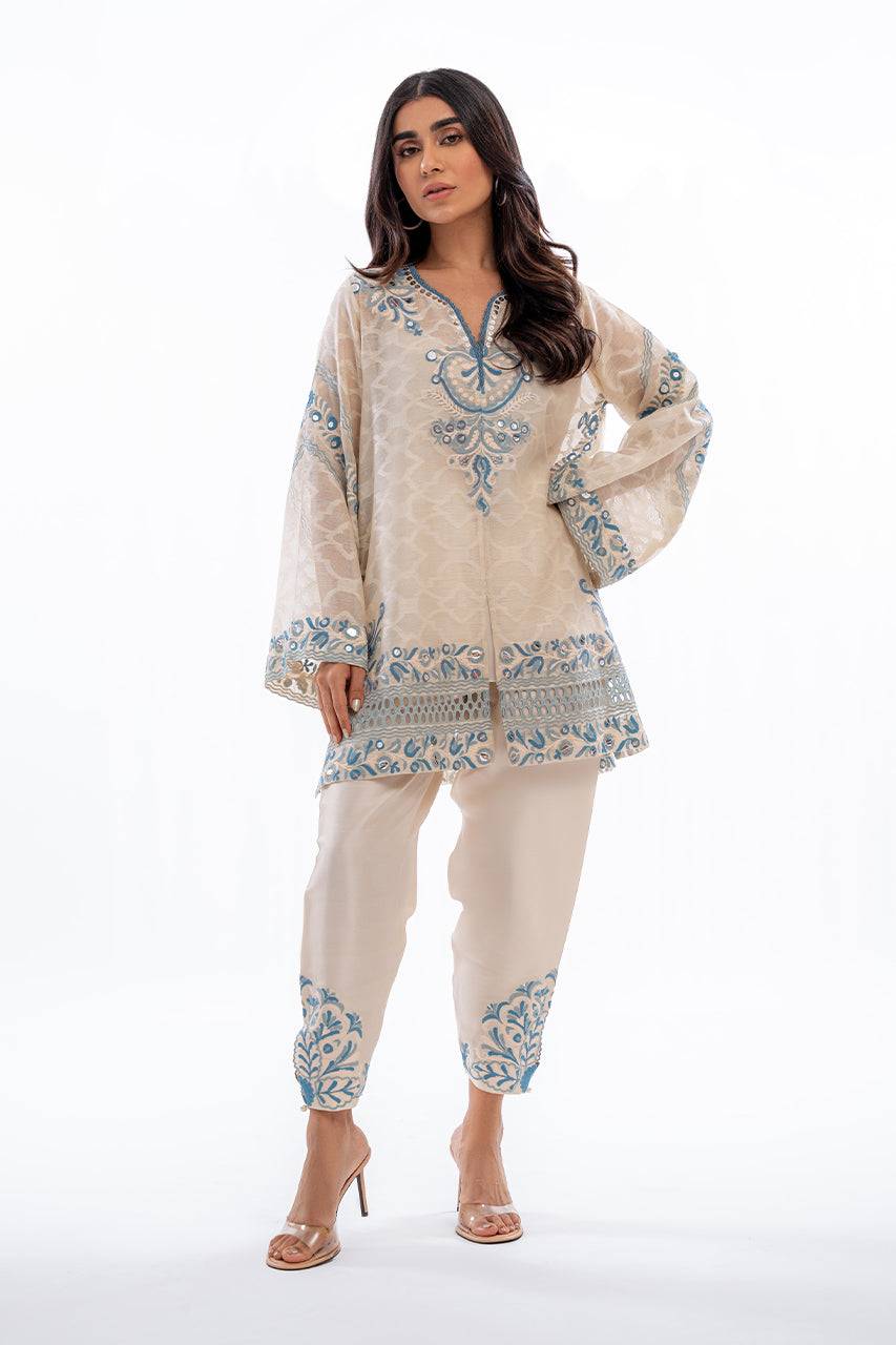 Sania Maskatiya | Eid Collection | Ezra (A) - Pakistani Designer Dress - by Sania Maskatiya | Type: Formal - 100% Original at Saira Sultan