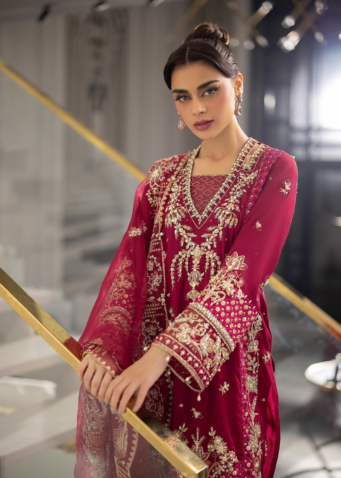 Sardinia | La More 24 | Scarlet dream - Pakistani Designer Dress - by Sardinia | Type: Ladies Clothes - 100% Original at Saira Sultan