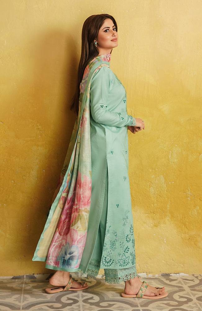 Seran | Afsanah Lawn 24 | Mushk - Pakistani Designer Dress - by Seran | Type: Luxury - 100% Original at Saira Sultan