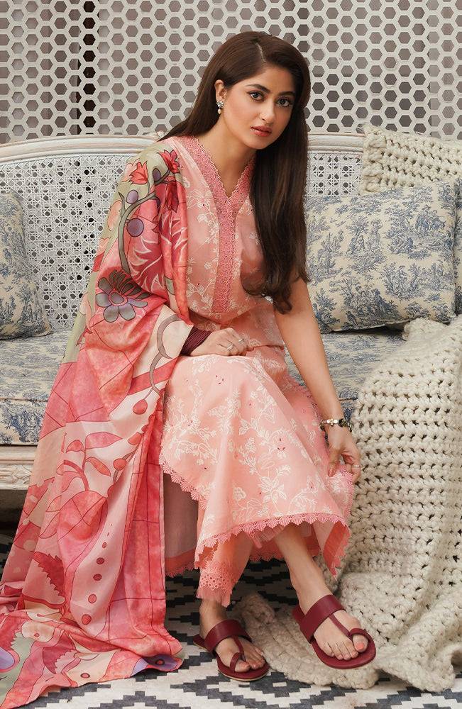 Seran | Afsanah Lawn 24 | Elnaz - Pakistani Designer Dress - by Seran | Type: Luxury - 100% Original at Saira Sultan