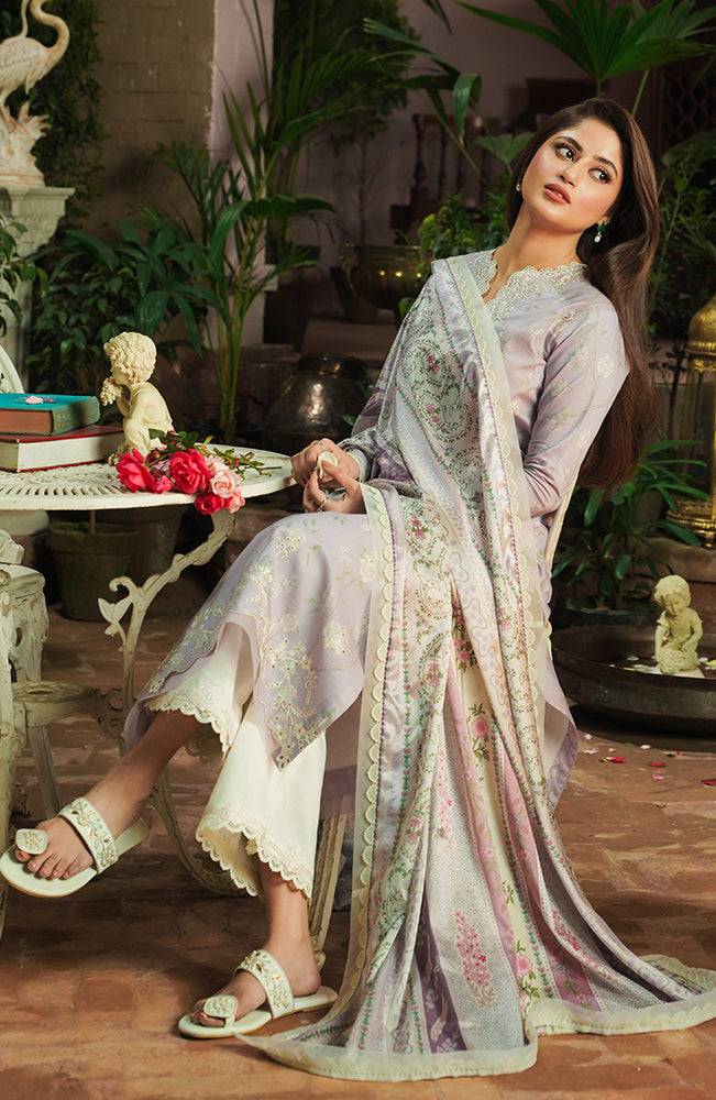 Seran | Afsanah Lawn 24 | Mishal - Pakistani Designer Dress - by Seran | Type: Luxury - 100% Original at Saira Sultan