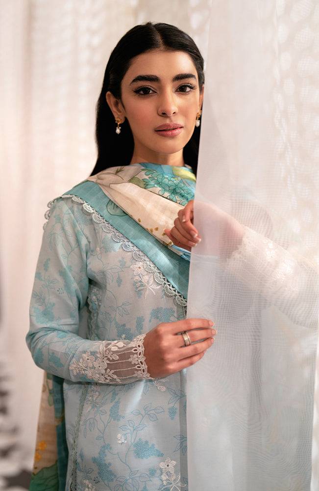 Seran | Afsanah Lawn 24 | Hareem - Pakistani Designer Dress - by Seran | Type: Luxury - 100% Original at Saira Sultan