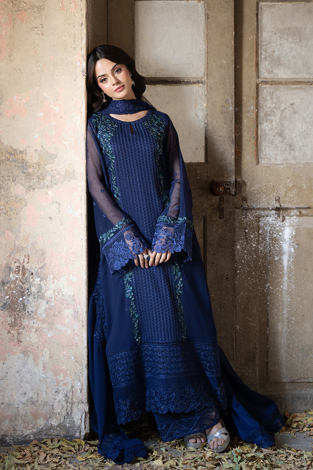Azure | Ensembles | Serene Sapphire - Pakistani Designer Dress - by Azure - Type : Ladies Clothes - 100% Original at Saira Sultan