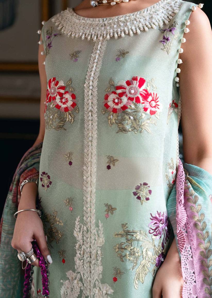 Shiza Hassan | Aira Luxury Pret | Azure - Pakistani Designer Dress - by Shiza Hassan | Type: Formal - 100% Original at Saira Sultan