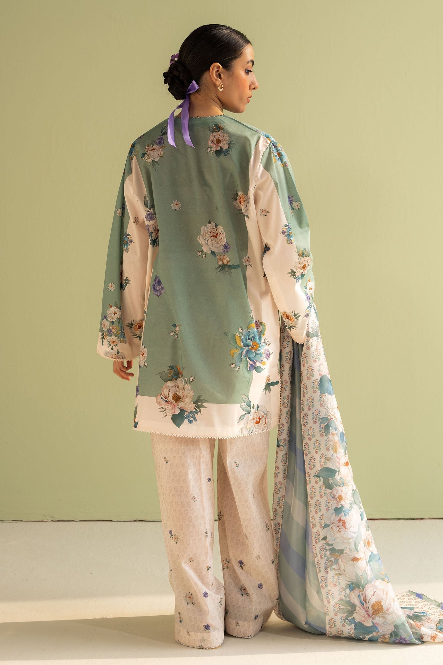 Zara Shahjahan | Coco Prints 25 | Sofia-2A S Light Pistachio Lawn