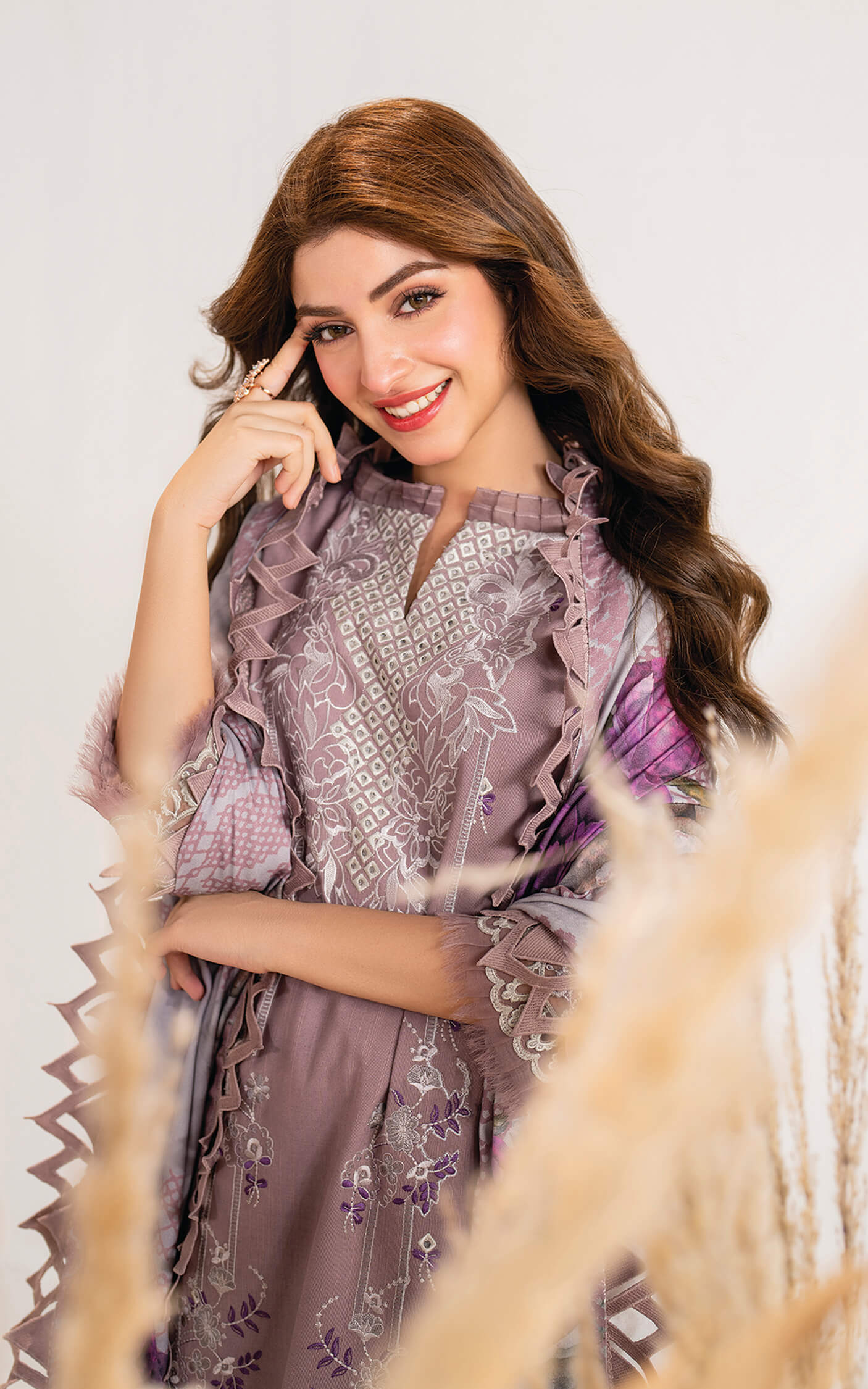 Asifa and Nabeel | Winter Meraki 24 | Sombre-MW-04 - Pakistani Designer Dress - by Asifa and Nabeel | Type: Ladies Clothes - 100% Original at Saira Sultan