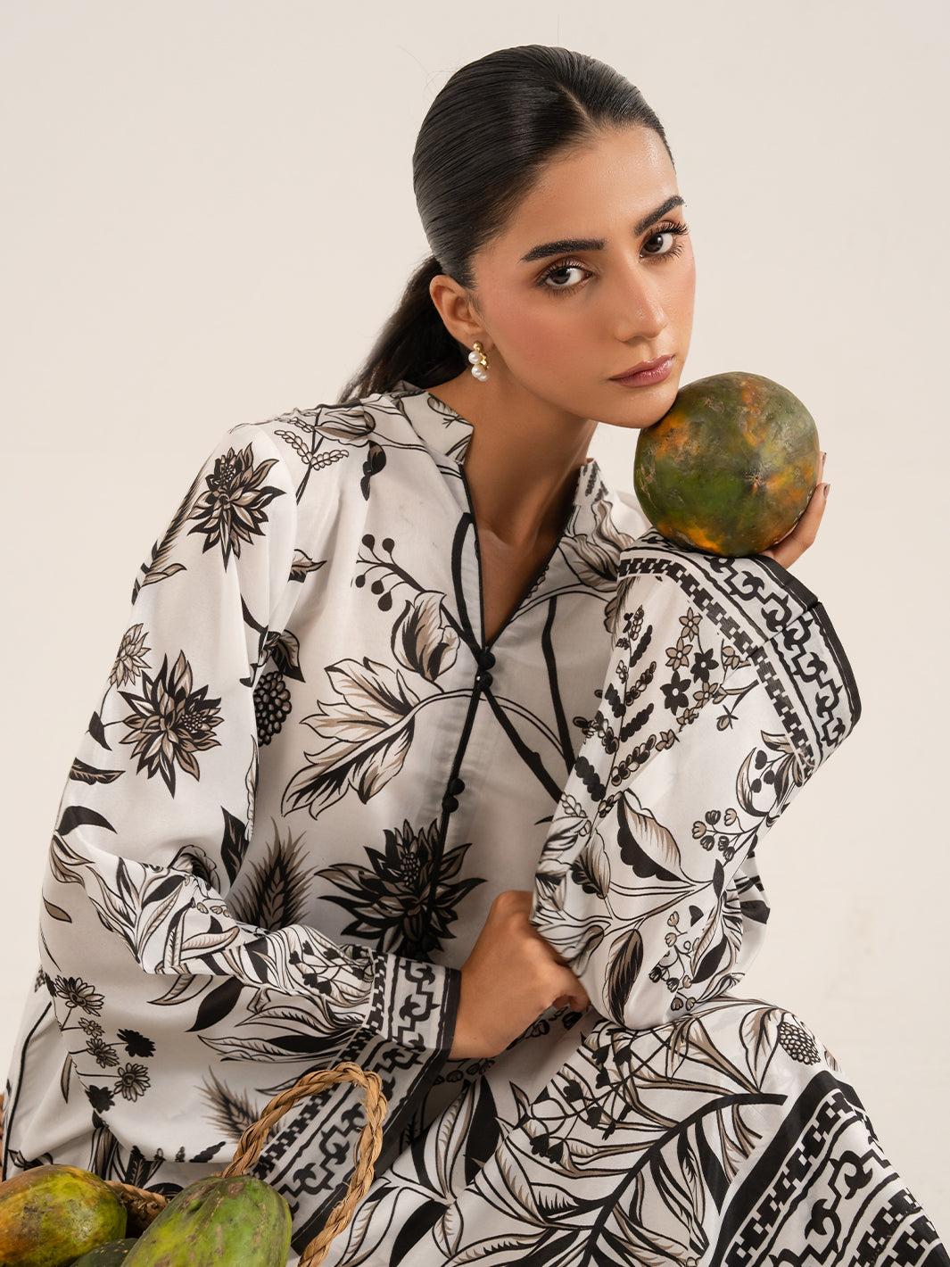 IZEL | Sunset street Pret | SORA - Pakistani Designer Dress - by Izel - Type : Ladies Clothes - 100% Original at Saira Sultan